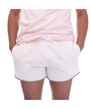 Men's Patrick Steve 3 Inch Swim Short in Pink. The Steve Swim Shorts. Show off your everyday style in the Steve shorts. Perfect for a sporty style, these shorts have an elasticated waistband and drawcords for the perfect fit. Complete with Patrick branded taping down the legs and the Patrick plastisol print branding.- 100% polyester. Ref: K1B00028814.