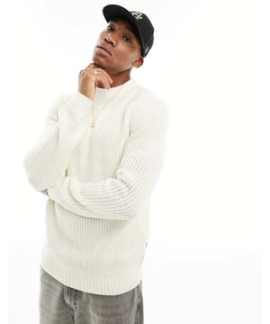 Jumpers & Cardigans by Only & Sons In knit to win knit Plain design Crew neck Long sleeves Regular fitSold By: Asos