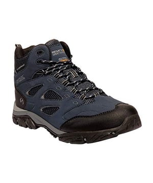 Herenwandelschoenen van Isotex waterdicht materiaal. Naad gesloten met interne membraan bootee liner. Hydropel waterbestendige technologie. Diepgewatteerde neopreen kraag en mesh tong. Rubberen teen- en hielbumpers. Nieuwe en verbeterde pasvorm met precieze hielgreep en royale teenruimte. EVA-comfort-voetbed. Stabiliserende schachttechnologie. Interne EVA-zak voor comfort onder de voeten en minder gewicht. Nieuwe rubberen buitenzool met zelfreinigende en schuine nokken voor voortstuwing, breek- en zelfreinigende eigenschappen. 15% Polyester, 85% Polyurathane.
