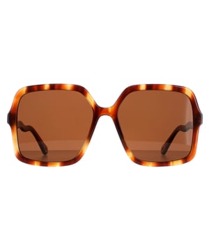 Las gafas de sol Chloe Square Ladies Havana Brown CH0086S Zelie son un moderno estilo cuadrado fabricado en acetato ligero. El logotipo de Chloe aparece en las patillas onduladas para dar autenticidad a la marca.