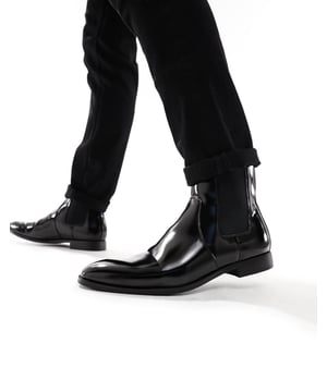 Shoes, Boots & Trainers by ASOS DESIGN Time for a reboot Pull tab for easy entry Elasticated sides Round toeSold By: Asos