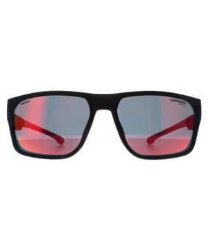 Carrera Wrap Heren Mat Zwart en Rood Grijs met Rode Flash Spiegel Ducati CARDUC 029/S Zonnebril staat als een testament voor de fusie van cutting edge design en hoge prestaties functionaliteit. Deze zonnebril is gemaakt in samenwerking met Ducati en heeft een slank wrap montuur dat verfijning en duurzaamheid uitstraalt. Deze zonnebril is ontworpen voor comfort en duurzaamheid en herdefinieert luxe brillen, waarbij stijl naadloos wordt gecombineerd met functionaliteit voor een verheven en tijdloos statement dat elk avontuur vergezelt met ongeëvenaarde elegantie.