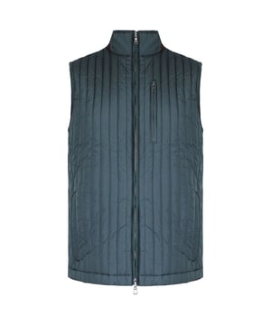 Hackett London New Channel Men's Green Gilet â€“ a versatile and stylish outerwear piece designed for comfort and functionality while exuding a touch of sophistication. This gilet (also known as a vest or bodywarmer) is thoughtfully crafted to provide insulation and style for various occasions. Here are the key features of this exceptional green gilet:

 Premium Quality Material:  Crafted from high-quality materials, this gilet offers a balance of durability and comfort. Hackett London is known for its commitment to quality craftsmanship.

 Rich Green Color:  The gilet is presented in a rich green color that adds a pop of nature-inspired elegance to your outfit. Green is a versatile and stylish choice that complements a variety of clothing options.

 Sleeveless Design:  With a sleeveless design, this gilet allows unrestricted movement for your arms while providing core warmth. It's suitable for layering over sweaters, long-sleeve shirts, or under other outerwear.

 Zipper Closure:  The front of the gilet features a full-length zipper closure, ensuring ease of wear and allowing you to adjust the level of insulation to your liking.

 Stand-Up Collar:  The stand-up collar not only adds a touch of style but also provides extra warmth and protection against chilly winds.

 Functional Pockets:  The gilet typically includes practical pockets, such as zippered hand pockets or inner pockets, offering convenient storage space for small essentials or keeping your hands warm.

 Hackett London Branding:  Look for subtle Hackett London branding, which may include a discreet logo or emblem, adding an element of authenticity and exclusivity to the design.

 Versatile Styling:  This green gilet is versatile and can be paired with various outfits. Wear it casually over a T-shirt for a relaxed look, or layer it under a coat for added insulation on colder days.