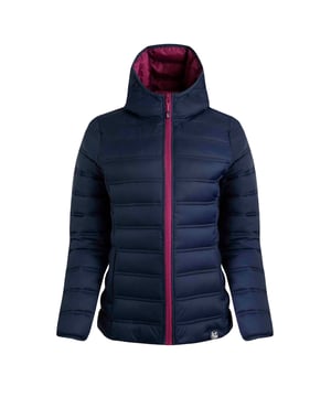 100% Polyamide. Lining: Contrast. Design: Logo. Fabric Technology: Lightweight. Cuff: Contrast. Neckline: Hooded. Sleeve-Type: Long-Sleeved. Padded. Pockets: 2 Side Pockets, Zip. Fastening: Full Zip. 8 UK: 33 in. 10 UK: 35 in. 12 UK: 37 in. 14 UK: 39 in. 20 UK: 45.5 in. 22 UK: 47.5 in. 18 UK: 44 in. 16 UK: 41 in.