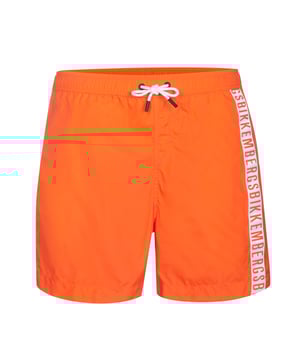 100% poliamida; Los bañadores de Bikkemberg; Modelo: VBKB04875 8020; Mano de obra de alta calidad; Cintura elástica con cordón; Calzoncillos integrados; Dos bolsillos laterales, un bolsillo trasero; Detalles del logotipo de Bikkemberg
