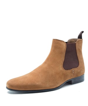Thomas Crick (Formally Red Tape) High Quality leather Chelsea boots. Fashionably smart pointed toe Chelsea boots are made with 100% suede leather uppers and are great for all occasions. Made by Thomas Crick (Formally Red Tape), these boots have elasticated sides gussets for easy pull on and comfortable fit. Available in sizes UK 7-12