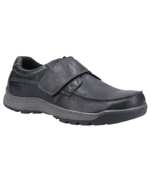 Bovenkant: Leder. Voering: Ademend, Textiel. Binnenzoolmateriaal: Geheugenschuim. Buitenzool: Flexibel, Rubber. Bevestiging: Aanrakingsbevestigingsband. Comfort Voetbed, Slijtvast, Gewatteerde Kraag, Gewatteerde Tong. Lage Hak. Stiksel: Accenten. Ontwerp: Eenvoudig.