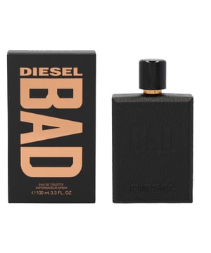 Bad by Diesel is a Woody Aromatic fragrance for men. Bad was launched in 2016. Top notes are Lavender, Bergamot, Cardamom and Violet Leaf; middle notes are Caviar, Orris Root and Sage; base notes are Woody Notes, Tobacco, Ambroxan, Tonka Bean and Patchouli.
