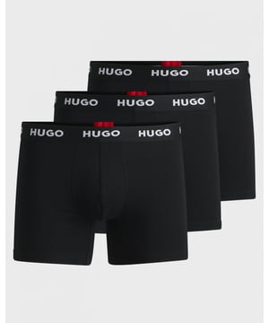 Three pairs of stretch-cotton jersey boxer briefs with a longer length, regular rise and repeat-logo waistbands by HUGO.
Packaging: BoxExposed waistbandRegular rise
95% Cotton, 5% Elastane, Waistband: 54% Polyamid, 35% Polyester, 11% Elastane
50492348
 