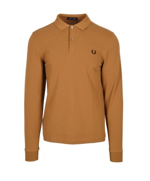 Upgrade je garderobe met de tijdloze aantrekkingskracht van het Fred Perry Dark Caramel Brown Long Sleeve Poloshirt. Gemaakt van 100% katoen, biedt het ongeëvenaard comfort en duurzaamheid. Perfect voor zowel casual als formele gelegenheden, presenteert dit poloshirt een klassieke maar stijlvolle look die nooit uit de mode raakt. Laat je onberispelijke smaak zien en verhoog je stijl met dit must-have item van Fred Perry
