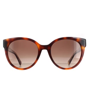 Tommy Hilfiger Cat Eye Ladies Havana Brown Gradient Th 1885/s Th 1885/S son unas lujosas gafas estilo cat eye fabricadas en acetato ligero. La marca Tommy Hilfiger está incrustada en las patillas para mayor autenticidad.