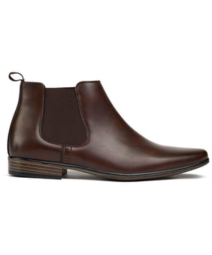 Botas Chelsea Hall de Soletrader para hombre en color marrón, fabricadas con sintético y suela sintética. Incluyen: forro textil/sintético y marca en la plantilla.