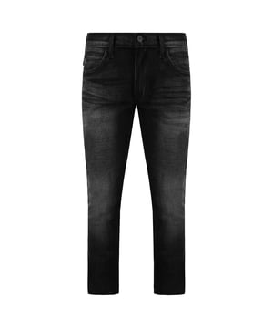 Emporio Armani Regular Fit Washed Black Jeans 6Z1J10 1D1EZ 0005