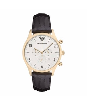 Emporio Armani AR1892 - Reloj para hombre cuarzo acero inoxidable• material: acero inoxidable• cristal: minèral• pulsera: cuero• correa: dorado• resistencia al agua: 50 m (5 ATM)• tamaño de la caja: 43 mm