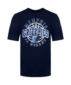 Celebrate the electrifying talent of Ja Morant with the NBA Memphis Grizzlies 12 Ja Morant Graphic Men's T-Shirt. Perfect for fans who want to show their support for the dynamic point guard, this t-shirt blends style, comfort, and team pride. 
Key Features: 
-Official Player Graphics: 
Features Ja Morant's name and number 12, along with striking Memphis Grizzlies graphics, ensuring an authentic and fan-focused design. 
-Premium Fabric: 
Made from a high-quality cotton blend, this t-shirt provides a soft, comfortable feel that is perfect for all-day wear. 
-Breathable and Lightweight: 
Designed with lightweight, breathable fabric to keep you cool and comfortable, whether you're at a game, working out, or just hanging out. 
-Modern Fit: 
The t-shirt offers a classic yet modern fit, providing a relaxed and flattering silhouette that accommodates various body types. 
-Durable Construction: 
Reinforced stitching and high-quality materials ensure that the t-shirt retains its shape and vibrant graphics through regular wear and multiple washes. 
-Stylish Design: 
Combines the Grizzlies' team colors with bold Ja Morant graphics, creating a standout look that highlights your support for the NBA star. 

Show your support for Ja Morant and the Memphis Grizzlies with this Graphic Men's T-Shirt, a perfect blend of comfort, style, and team pride for any dedicated fan.