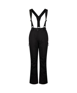 100% Polyester. Stof: TPU membraan. Zakken: 2 Zijzakken, Rits. Verstelbare taille, Gearticuleerde knie, Afneembare bretels, Kick Patches, Gewatteerd, Enkels met zijrits, Getapete naden. Bevestiging: Knop. Ontwerp: Logo, eenvoudig. Voering: Tricot.
