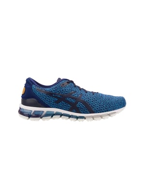 Para un zapato que pone su comodidad primero, elija el Gel-Quantum® 360 Knit 2. Con 360 ° de nuestra tecnología Gel®, un Sockliner ortholite® y una parte superior de malla de punto para una excelente transpirabilidad, se sentirá como un millón de dólares cada uno. Tiempo que entras en esa pista, cinta de correr o calle. Otras características sobresalientes de estas zapatillas para correr incluyen una tecnología Trusstic System®, que reduce el peso de la única unidad al tiempo que retiene la integridad estructural del zapato, un mostrador externo de embrague, una entresuela Solyte®, una caída del talón de 10 mm y nuestra guía LINE® Tecnología de la entresuela.