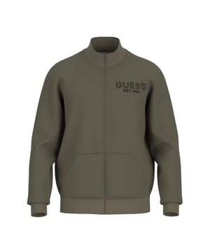 Het heren sweatjack van Guess maakt indruk met zijn moderne opstaande kraag en steekzakken voor praktische opbergruimte. De geribde boorden aan de mouwen en zoom zorgen voor een perfecte pasvorm. De zachte afwerking aan de binnenkant maakt het bijzonder comfortabel om te dragen. Op de voorkant staat een opvallend label dat het jack een speciale touch geeft. De normale pasvorm maakt het sweatjack veelzijdig en geschikt om elke dag te dragen. Perfect voor een casual maar stijlvolle look.