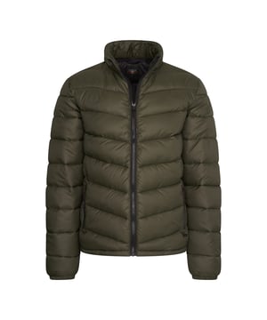 Cappuccino Italia Winter Jacket voor heren. De Winter Jacket is gemaakt van polyester en heeft een normale pasvorm.  Merk: Cappuccino ItaliaModelnaam: Winter JacketCategorie: heren jasMaterialen: polyesterKleur: legergroen