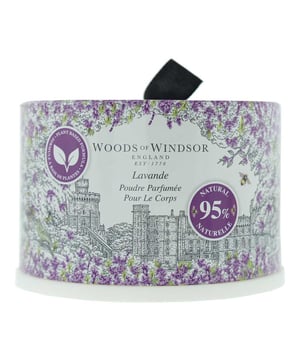 The Woods of Windsor English Lavender Perfumed Talcum Powder is a classic fragrance powder that captures the essence of timeless elegance and tranquillity. Enriched with the soothing scent of English lavender, this talcum powder helps absorb excess moisture, leaving your skin feeling soft, dry, and refreshed. Ideal for everyday use, it provides a light, comforting fragrance that lingers throughout the day, enhancing your natural scent.