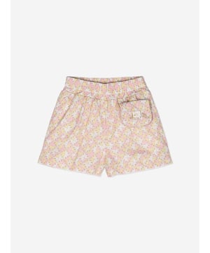 Introducing the Girls Micro Logo Shorts in Beige by Fendi, an essential addition to your little fashionista's collection! Meticulously crafted in Italy, these shorts merge style and comfort impeccably, a fitting piece for holiday fun. Italian Craftsmanship: Ensures refined aesthetics and enduring wear, a testament to its superior quality. Micro Logo Print: The whimsical print exudes a stylish vibe, transforming the shorts into an extraordinary attire. Supreme Comfort: Utilising top-tier materials, these shorts promise utmost comfort for your girl's everyday adventures. Elevate her wardrobe with these Girls Micro Logo Shorts in Beige by Fendi. Buy now and let your young one flaunt her exquisite fashion sense!