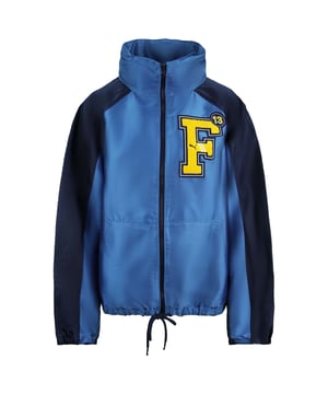 Puma x Rihanna Fenty Satin Hooded Track Jacket Blauw Womens Track Top 575713 01