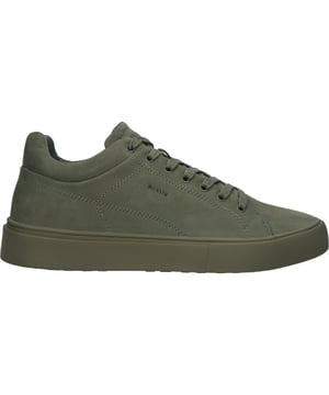 Sneaker (mid) van het merk Blackstone. In de kleur IVY GREEN. Gemaakt van Nubuck met een voering van Leather. Deze schoen is gemaakt met een Cup zool.