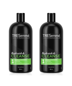 Tresemme Deep Cleansing Shampoo, infused with multivitamins, gently cleanses away build-up and impurities that can weigh the hair down and diminish its natural shine. Gentle enough for daily use, so you can reveal fresh, clean, purified hair every day. 
Tresemme Deep Cleansing Shampoo is a classic shampoo that refreshes hair for added body and shines and contains a clarifying formula for removing build-up and impurities. Clarifying shampoo gently removes build-up and heavy residue that diminishes hair's shine for that just-left-the-salon feel.

Features:

Tresemme Cleanse and Replenish Deep Cleansing Shampoo gently remove build-up that diminishes hair shine.
Washes hair of the residue from waxes, pomades, creams, sprays, and more.
Formula enriched with vitamin C.
Gentle enough for daily use.
Coat hair with a liberal amount of clarifying shampoo and gently massage the scalp and roots with your fingertips to work into a lather.
Lightly squeeze the shampoo from roots to ends and rinse thoroughly, finish with Tresemme Cleanse and Replenish Remoisturize Conditioner.

How to USE: 

Apply to wet hair from roots to ends.
Work into a lather and gently massage the scalp.
Rinse thoroughly.
Follow with TRESemmé Remoisturize Conditioner.
Style with your favourite TRESemmé products.
In case of contact with eyes, rinse thoroughly with water

Ingredients: Aqua, Sodium Laureth Sulfate, Cocamidopropyl Betaine, Sodium Chloride, Parfum, Sodium Benzoate, Citric Acid, Polyquaternium-10, Disodium EDTA, PPG-9, Sodium Hydroxide, Panthenol, Ascorbic Acid, Tocopheryl Acetate, Citrus Tangerina Peel Oil, Niacinamide, Biotin, Hexyl Cinnamal, Limonene, Linalool, CI 61570.

Package Includes: 2x Tresemme Multi-Vitamin Deep Cleansing Shampoo, 900ml