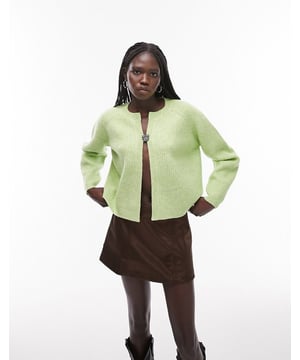 Topshop green cardigan hot sale