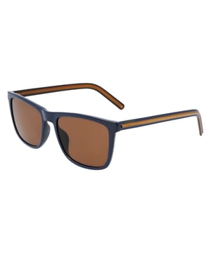 Converse Mannen Zonnebril CV505SCHUCK41 - Materiaal: Geïnjecteerd - Kleur frame: Blauw - Afmetingen: 56/18/145 mm (Diameter lens / Brug formaat / Lengte veren)