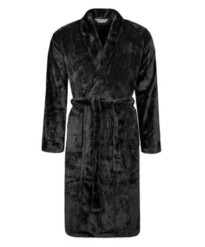 It’s time to upgrade your dressing gown to something truly special! Relax in luxury and comfort in our Heat Holders Soul Warming Dressing Gown. If a standard gown just isn’t warm enough for you then worry no more because these gowns have amazing thermal properties! Our incredibly soft HEATWEAVER fur-like plush thermal fleece and generous fit makes it perfect for post-bath time or simply to layer over your favourite nightwear and snuggle up on those lounge around days. Heatweaver Fleece - Our plush fur-like thermal fleece gives you maximum warmth and an incredibly soft and snug feel. The generous fit, large cosy shawl collar and adjustable waist tie creates perfect comfort. These dressing gowns also include two front fleecy pockets, large enough to keep your hands warm and snug or to even keep your phone in so you don’t have to worry about losing it. The thermal properties are designed to be soft with a luxurious fleece feel whilst holding warm air close to your skin, effectively keeping the cold air out. All of this is designed to ensure that you are toasty warm even during the colder months. These amazing dressing gowns are made out of 100% Polyester, come in 3 colours: Black, Navy & Grey and are also available in 4 sizes: Small, Medium, Large and X-Large. They are fully machine washable