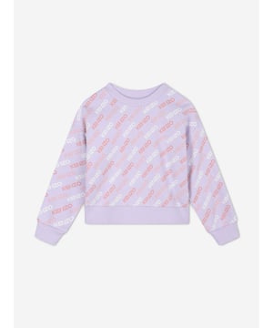 Introducing the luxurious Kenzo Girls Logo Print Sweatshirt in regal purple, an essential piece for AW2024. Elevate your little girl's fashion game with this expertly crafted garment designed for both comfort and standout style. **Iconic Kenzo Design:** Signature vibrant print empowering your little one's wardrobe with a touch of high-fashion credibility.   **Superior Comfort:** Crafted using fine, soft fabrics to ensure ultimate comfort and durability throughout the day.   **Fashion-Forward:** Striking purple hue and bold logo placement ensure she stays trendy and noticeable.  Revamp her wardrobe with this exquisite Kenzie piece. Order now and witness the transformation in her seasonal style!