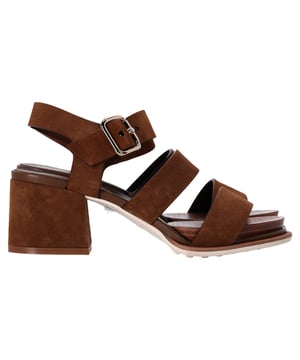 VINTAGE, UVP WIE NEU  
Erweitern Sie Ihre Schuhkollektion mit den Tod's Strappy Block-Absatzsandalen aus reichhaltigem braunen Wildleder. Präzise und stilvoll gefertigt, verfügen diese Sandalen über ein elegantes Riemchen-Design, das sich zart um den Fuß schmiegt, während der robuste Blockabsatz Komfort und Stabilität bei jedem Schritt gewährleistet.

Tod's Strappy Block-Absatzsandalen aus braunem Wildleder

Zustand: Ausgezeichnet  
Abnutzungserscheinungen: Keine sichtbaren Abnutzungserscheinungen. Kein Fleck an der Innensohle, sehr leichter Fleck an den Sohlen.  
Verpackung: Staubbeutel  
Farbe: Braun  
Material: Wildleder  
Größe: EU | 36/UK3/US6  
Maße: Absatzhöhe: 70; Innensohlenlänge: 220  
SKU: NAPPUFRSH447026W