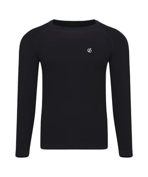 69% Polyester, 24% Polyamide, 7% Elastaan. Stof: Zachte aanraking. Ontwerp: Logo. Hals: Crew Neck. Mouwtype: Met lange mouwen. Stoftechnologie: Luchtdoorlatend, Anti-Bacterieel, Chemicaliënvrij, Geurcontrole, SeamSmart-technologie. Naadloze. S: 38 in. M: 40 in. L: 42 in. XL-XXL: 44 in.