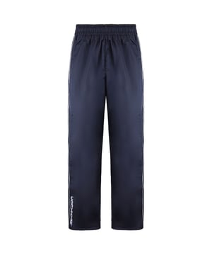 These track pants offer a perfect combination of comfort and style, making them a go-to choice for everyday wear.

Featuring a timeless navy blue color, these track pants exude a sense of understated elegance. The deep blue hue adds a touch of sophistication to your outfit, while seamlessly blending with a variety of tops and footwear options. Whether you're running errands or hanging out with friends, these track pants will effortlessly elevate your look.

The prominent Converse logo on the leg showcases your love for the iconic brand, adding a touch of authenticity and street-style appeal. The logo serves as a subtle yet recognizable symbol of quality and style, making these track pants a must-have for any Converse enthusiast.

Crafted from high-quality materials, these track pants offer a comfortable and lightweight feel. The fabric is soft against the skin, ensuring all-day comfort. With their relaxed fit, they provide ample room for movement, allowing you to stay comfortable during workouts or active pursuits.

The elasticized waistband with a drawstring closure adds both style and functionality. It allows for a customizable and secure fit, ensuring that the track pants stay in place while providing a comfortable waistline.

Designed with practicality in mind, these track pants feature convenient side pockets. You can easily store small essentials like keys, cards, or your phone, keeping your hands free and your belongings secure.

Whether you're lounging at home, hitting the gym, or running errands, the Converse Logo Men's Navy Blue Track Pants offer a versatile and stylish option. Combine them with your favorite sneakers and a casual t-shirt for an effortlessly cool and laid-back look. Embrace comfort and style with these track pants, a perfect choice for the fashion-conscious individual.