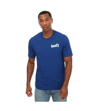 Mens Levis Relaxed Fit T- Shirt in dark blue.- Crew neckline.- Short sleeves.- Levi's logo on the chest.- Relaxed fit.- 100% Cotton.- Ref: 161431168