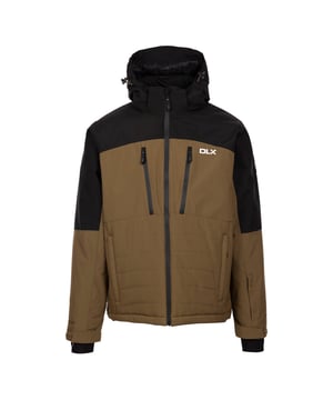 Außenmaterial (%): 100% Polyester. Gewebe: PU-Membran, Weiche Haptik. Marke: Trespass. Füllmaterial (%): 100% Polyester. Futterstoff: Polyamid, Polyester. Taschenart: 2 Brusttaschen, Zwei Taschen unten, Tasche für Skipass, Reißverschluss, Audio. Kapuzenmerkmale: anpassbar, Knebel-Einstellung, Mit Reißverschluss trennbar. Design: Blockfarben, Aufschrift. Abnehmbarer Schneerock, Gesteppte Panele. Gewebetechnik: DLX, Wärmespeicherung. Füllung: Daunenweich. Saum: mit Kordelzug. Durchgehender Reißverschluss, Mit wasserabweisendem Reißverschluss. Bündchen: Stretch innen, Klettverschlusslasche.
