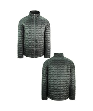 The North Face Thermoball Zip Up Mens Black Hiking Jacket NF0A3L8C7VJ