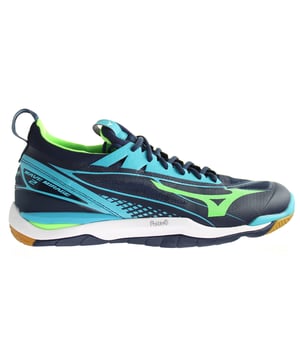 Mizuno Handball Wave Mirage 2 Lace-Up Multicolor Synthetic Mens Running Trainers X1GA175036