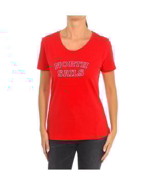 North Sails Kurzarm-T-Shirt.
 Rundhalsausschnitt mit geripptem Abschluss.
 Markenprint auf der Vorderseite.
 Nähte im Farbton gehalten.
 Zusammensetzung: 100% Baumwolle
 Pflege:
Bei maximaler Temperatur von 30º waschen.
 Bei mittlerer Temperatur bügeln.
 Keinen Trockner verwenden.
 Kein Bleichmittel verwenden.
 Nicht chemisch reinigen.