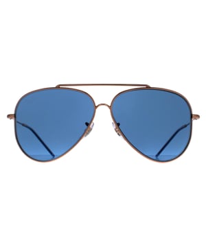 Las gafas de sol Ray-Ban Aviator Unisex Rose Gold Blue RB0101S Aviator Reverse son una fascinante reinvención del clásico diseño de aviador. Elaboradas con una meticulosa atención al detalle, estas gafas de sol presentan una llamativa combinación de colores invertidos que acentúa las icónicas lentes en forma de lágrima y la delgada montura metálica. El atrevido contraste de colores añade un toque contemporáneo al tiempo que mantiene el atractivo atemporal del estilo Aviator. Diseñadas para ofrecer estilo y durabilidad, estas gafas de sol ofrecen una protección UV y una comodidad superiores, lo que las convierte en un accesorio esencial para los amantes del diseño vanguardista y la calidad sin igual.