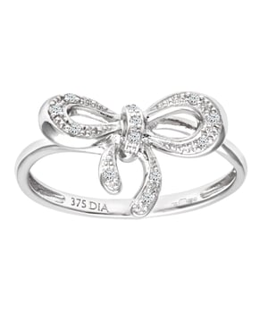 9K (375) White Gold: 2.21gr; # Diamond: 0.053ct