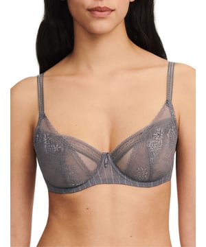 Passionata Maddie Half Cup Bra. With smooth cups, floral lace and hook and eye closure. The product is recommended hand-wash only.