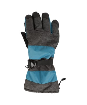 100% Polyester. Gewebetechnik: Atmungsaktiv, langlebig, Wärmespeicherung, isolierend, Wasserfest. Marke: Mountain Warehouse. Füllung: Microfaser. Verstellbarer Gurt, Knebel. Elastisches Handgelenk, Wattiert, Texturierte Finger, Strukturierte Handfläche. Design: Kontrastfarbe. Wasserdichtigkeit (mm): 5000 mm. Bündchen: Stretch.