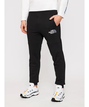 The North Face Mens M COT Pant Black Joggers. 
Finished with The North Face Branding to the Left Thigh and back of leg.  
Elastic Waist with Drawstring.  
2 Side Hand Pockets.  
Model Is Wearing Size M.  
Model Is 186 Cm Tall and Weighs 78 Kg.