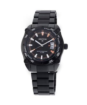 Héctor: Reloj Negro para Hombre