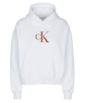 85% algodón; suéter de Calvin Klein Jeans;  Modelo: J20J221953 YAF;  Mano de obra de alta calidad;  mezcla de algodón;  capucha;  manga larga;  Detalles del logotipo de Calvin Klein Jeans