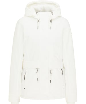 Sportlich und elegant präsentiert sich dieser Anorak von DreiMaster Maritim. Das Material hat einen festen und stabilen Griff, ist wasserdicht und gleichzeitig atmungsaktiv. Die Innenseite, die Kapuze und die Taschen sind mit einem weichen und wärmenden Fleecestoff abgefüttert, was die ohnehin wattierte Jacke garantiert schlechtwettertauglich macht. Eine verdeckte Taillenkordel sorgt dafür, dass der Anorak auf Wunsch auch figurbetonter getragen werden kann. Hinzu kommen hochwertige Logo-Details und Kordelösen in Bullaugen-Optik. Und wenn es doch mal zu warm wird, sind in der Innenseite zwei Träger, mit denen die Jacke, wie ein Rucksack, über die Schultern gehängt werden kann.  Anorak