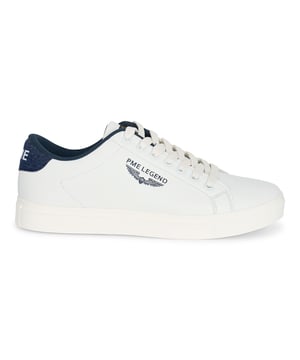 Zapatillas PME Legend para él. Están fabricadas en piel sintética y tejido de alta calidad. La zapatilla tiene una plantilla extraíble de EVA, que proporciona una buena amortiguación.  Marca: PME LegendNombre del modelo: CariorCategoría: sneakers hombreMateriales: piel sintética/textilColor: blanco