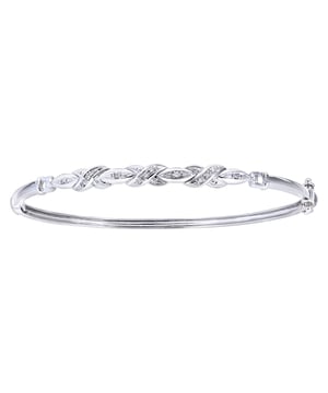 9K (375) White Gold: 5.9gr; # Diamond: 0.06ct